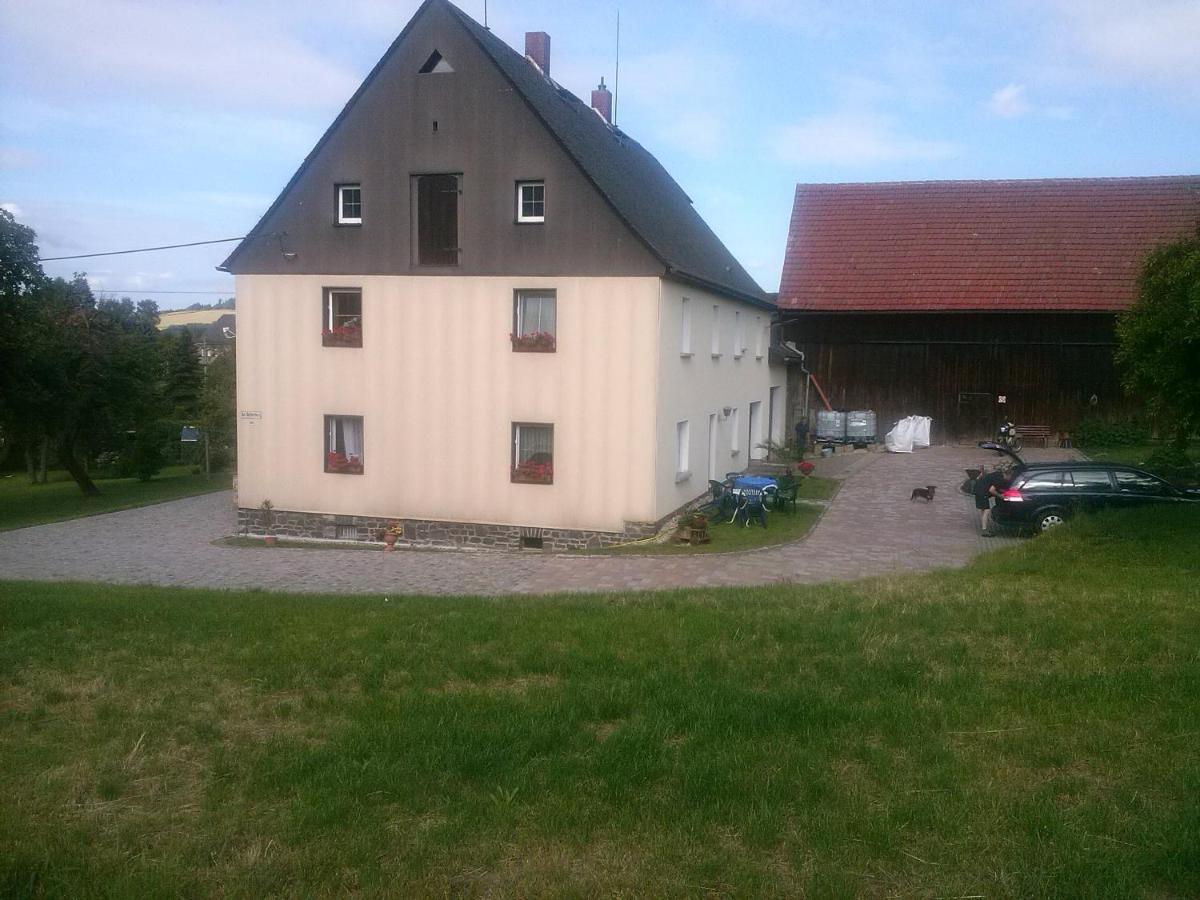 -Am Fuss Zum Zittauer Gebirge- Apartment Hainewalde Exterior photo